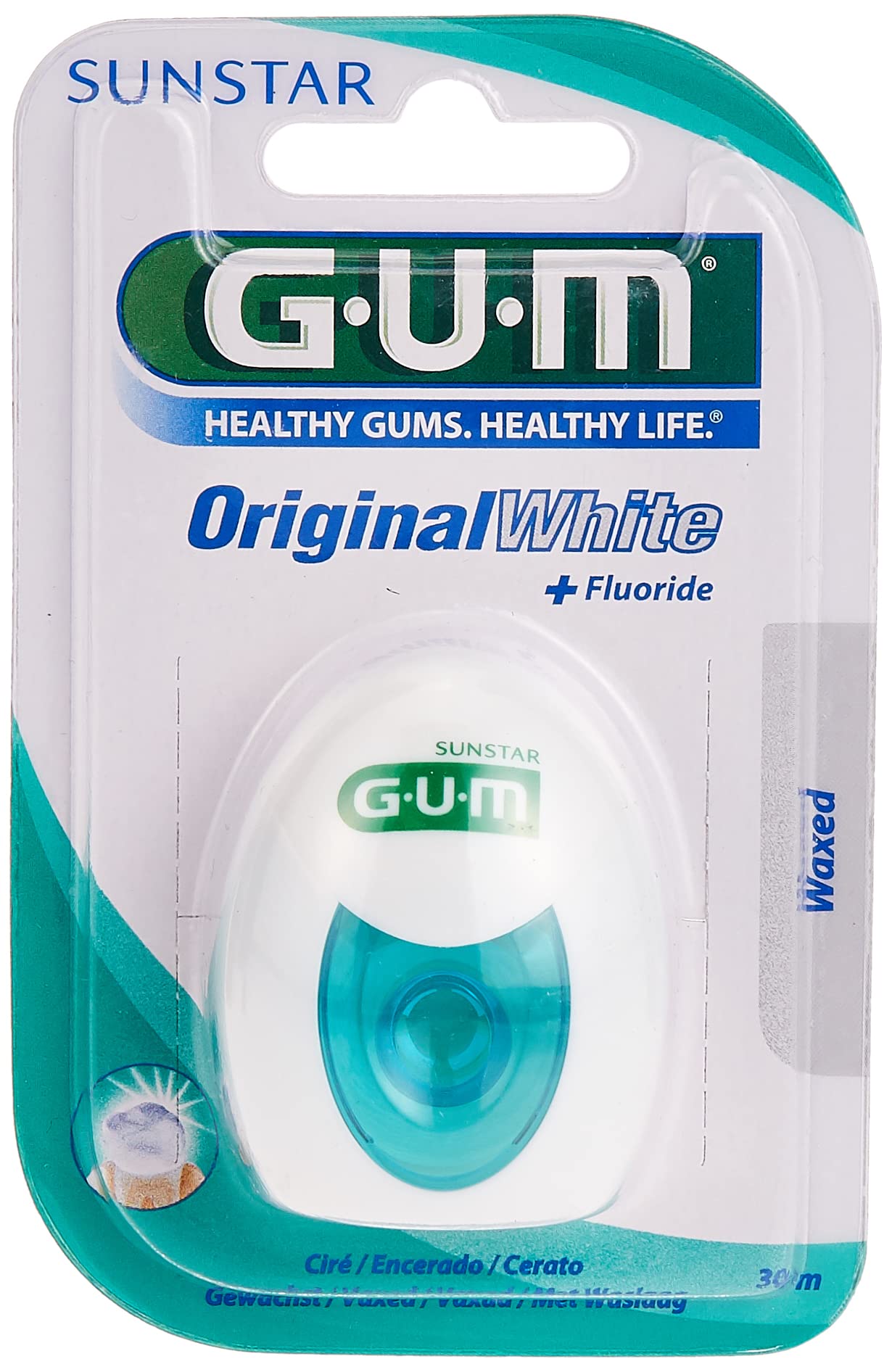 GUM Original White Filo Interdentale - 30m