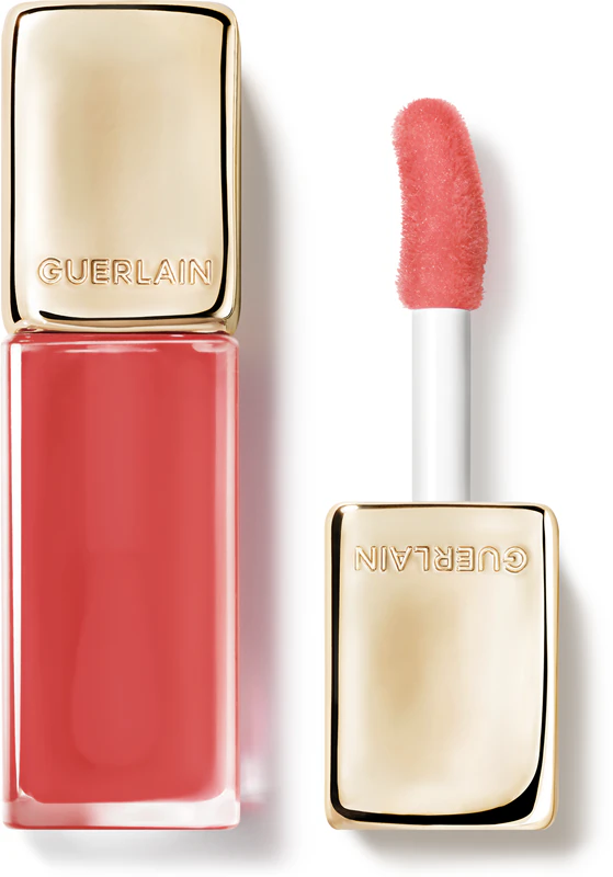 Guerlain KissKiss Bee Glow Oil - Olio labbra colorato al miele 92% di origine naturale