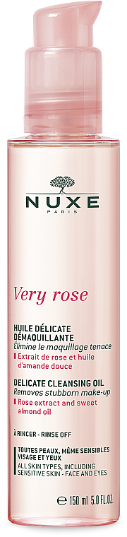 Nuxe Very Rose Olio Delicato Struccante - 150ml