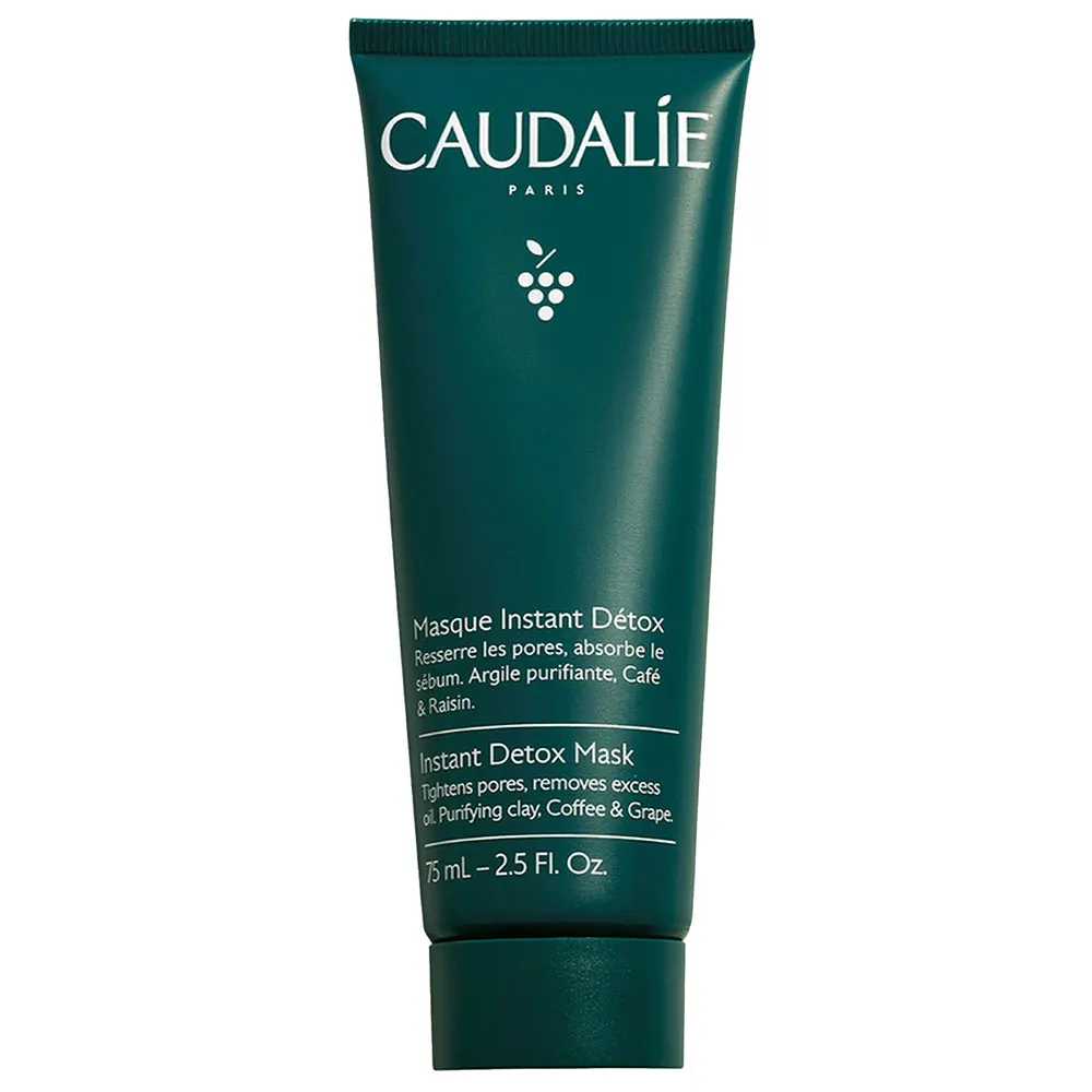 Caudalie Vinoclean Maschera Instant Detox con Argilla rosa - 75ml