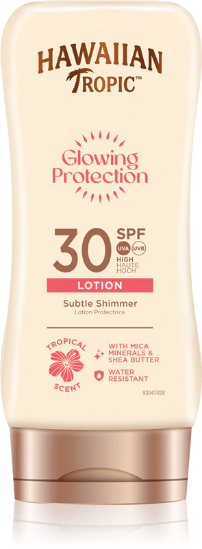 Hawaiian Tropic Glowing Protection - Lozione Solare Protettiva SPF30 - 180ml