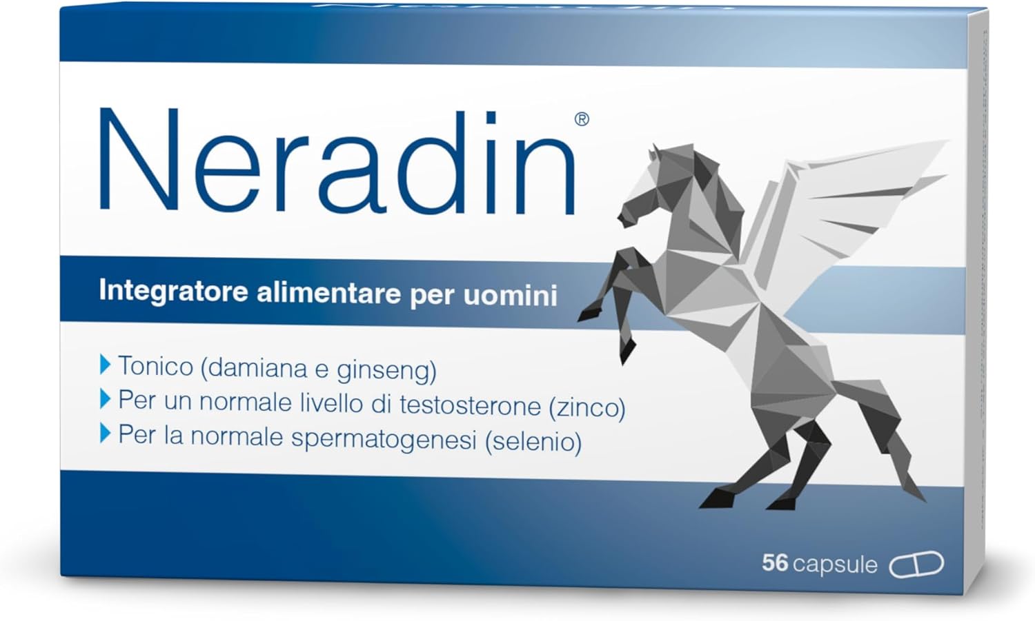 Neradin 56 Capsule Per il Testosterone