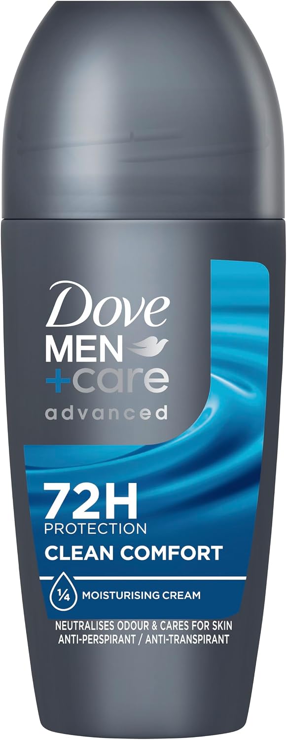 Dove Men+Care Advanced Clean Comfort Roll-On - 50ml