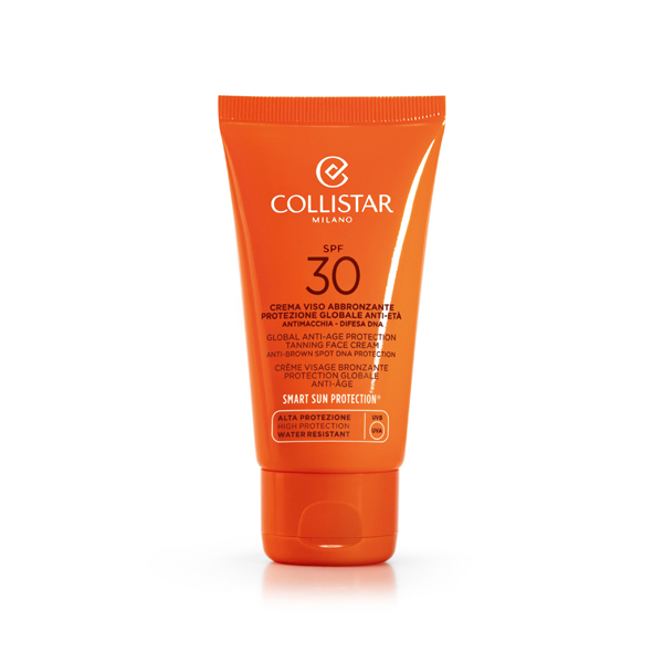 Collistar Crema Viso Abbronzante Protezione Globale Anti-età SPF30 - 50ml