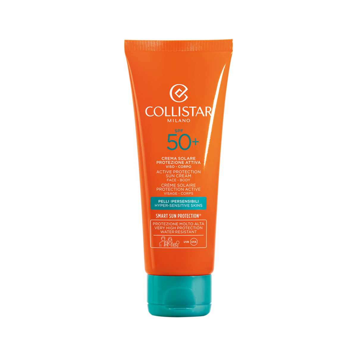 Collistar Crema Solare Protezione Attiva Viso e Corpo SPF50+ - 100ml 