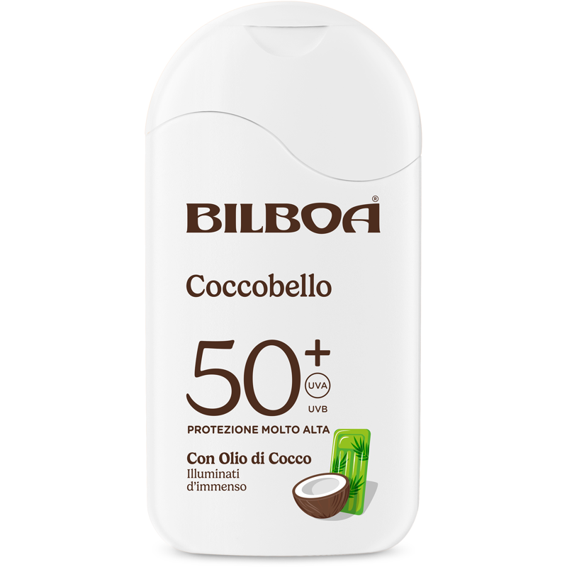 Bilboa Coccobello Latte SPF50+ protezione solare - 200ml