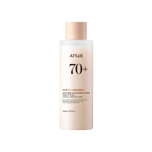 Anua Rice 70+ Glow Milky Toner - 250ml