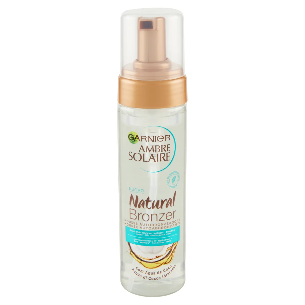 Garnier Ambre Solaire Natural Bronzer Mousse Autoabbronzante - 200ml