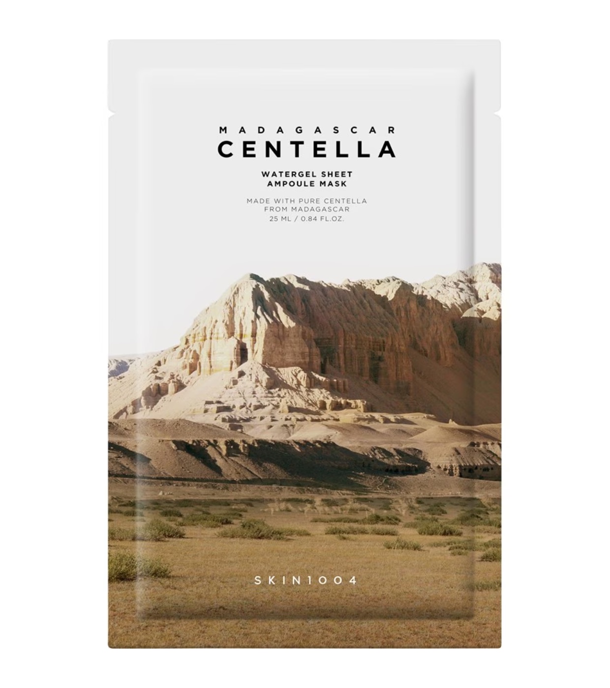 SKIN1004 Madagascar Centella Maschera Viso in Tessuto Watergel con Ampolla