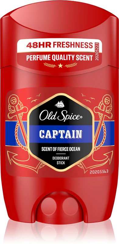 Old Spice Captain Deodorante Stick Solido da Uomo - 50ml