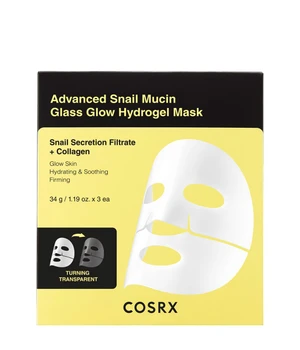 Cosrx Advanced Snail Mucin Glass Glow Hydrogel Maschera
