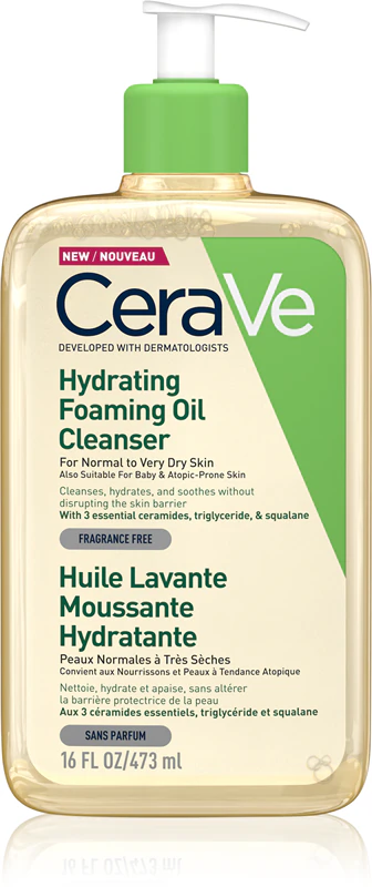 CeraVe Olio Detergente Idratante Schiumogeno - 473ml