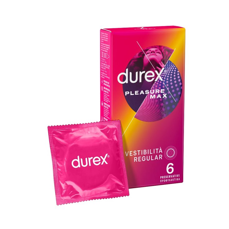 Durex Pleasuremax Easy On - 6 pz