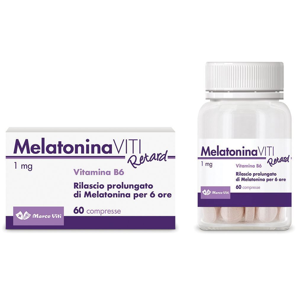 Marco Viti Melatonina Viti Retard 1 mg - 60 compresse