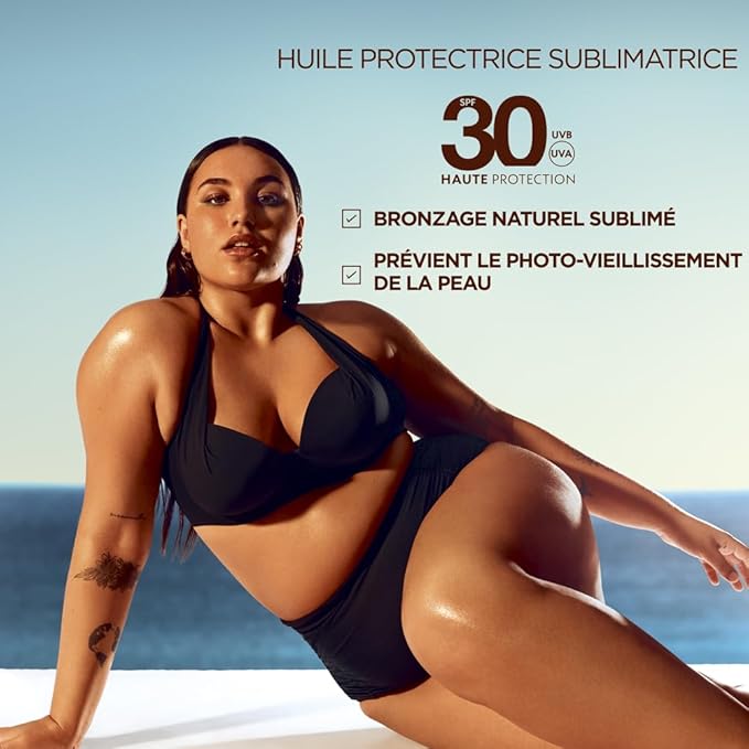 Garnier Ambre Solaire Ideal Bronze SPF30 Protective Olio - 150ml