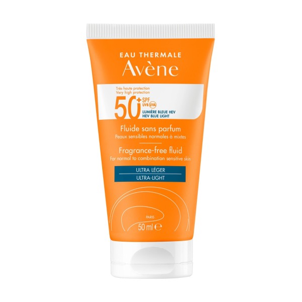 Avène Fluido Solare Senza Profumo SPF 50+ - 50ml
