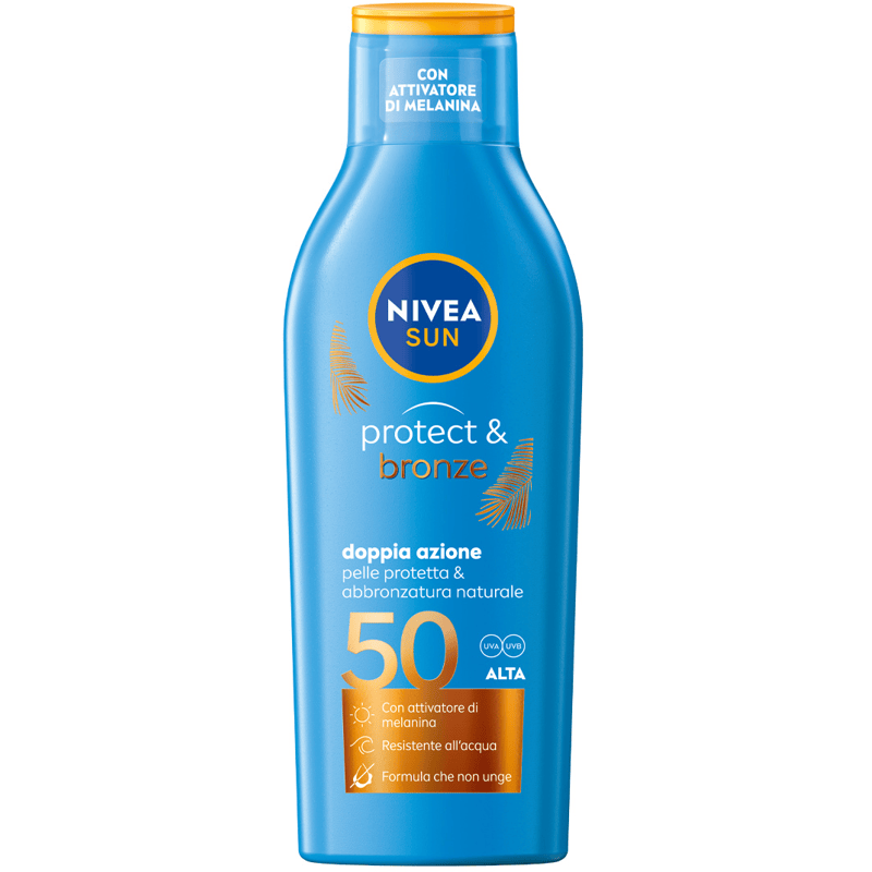 Nivea Sun Latte Solare Protect & Bronze SFP50 - 200ml