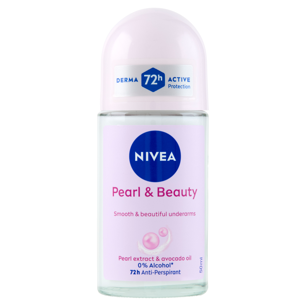Nivea Pearl & Beauty Roll-On Deodorant - 50ml
